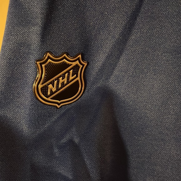 Authentic Pro Buffalo Sabres NHL 1/4 Zip Hoodie - Picture 6 of 7